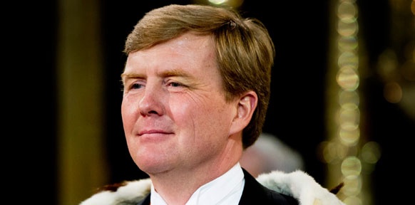 (C) UTRECHT, EPA Der holländische König Willem-Alexander