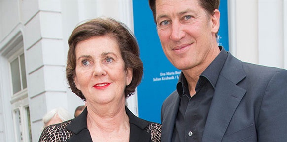 APA/FRANZ NEUMAYR Festpielpräsidentin Helga Rabl-Stadler und Schauspieler Tobias Moretti