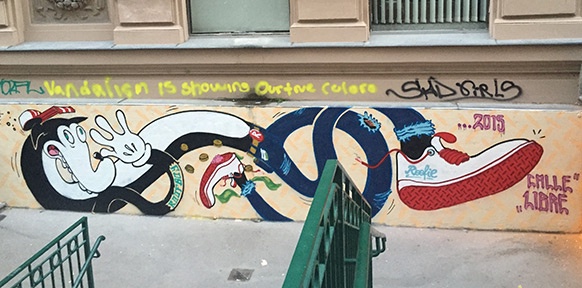 Graffiti in Wien