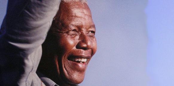 Plakat von Nelson Mandela