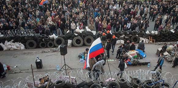 Pro-russische Demonstranten