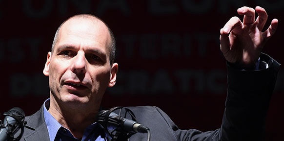 APA/AFP/JAVIER SORIANO Yanis Varoufakis