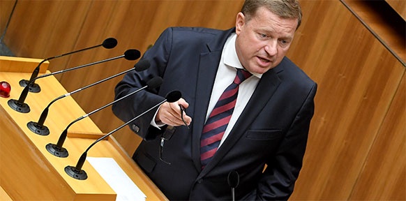 Werner Amon im Parlament