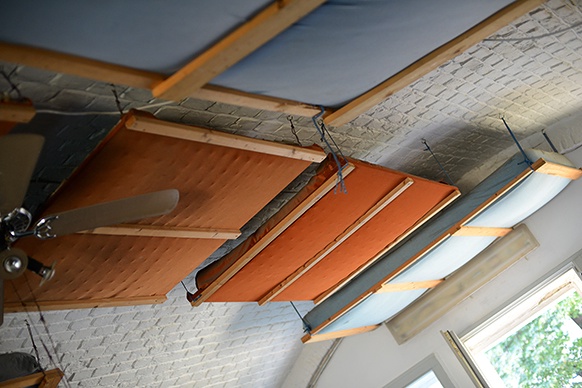 Deckendämmung