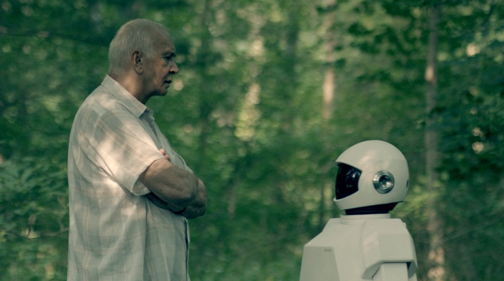 Robot und Frank Szenenbild.