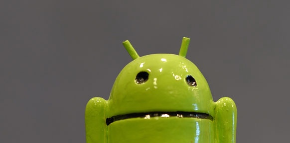 APA/AFP Android-Logo-Männchen