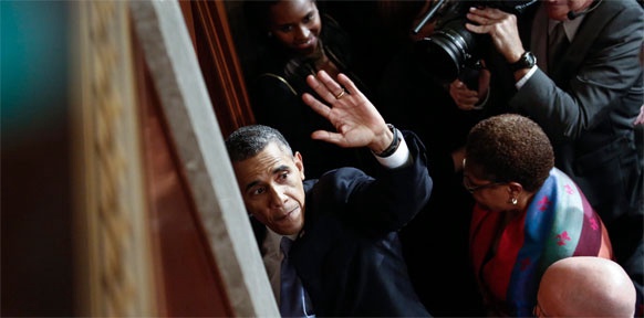 (C) APA/EPA/DREW ANGERER Barack Obama