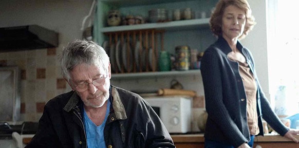 Tom Courtenay und Charlotte Rampling