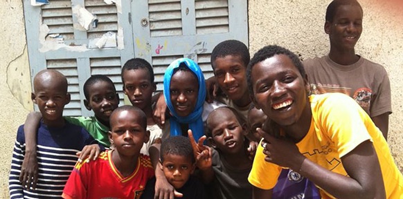 Jugendliche in Senegal
