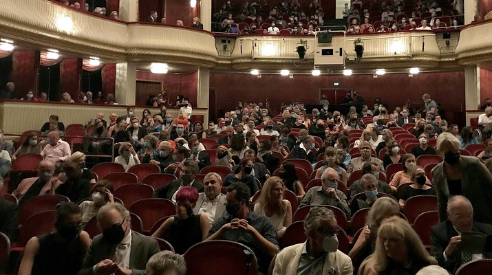 Publikum im Burgtheater