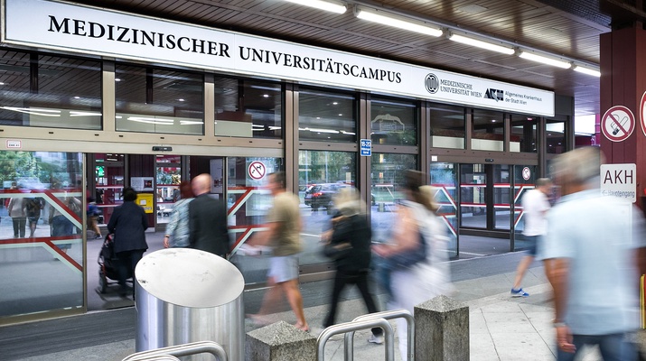 Eingangsbereich, Medizinischer Universitätscampus