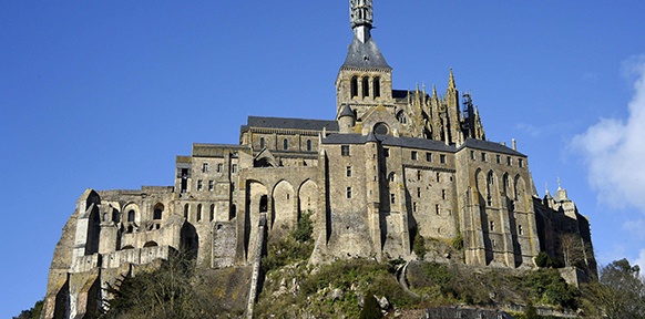 Das Kloster von Mont Saint-Michel