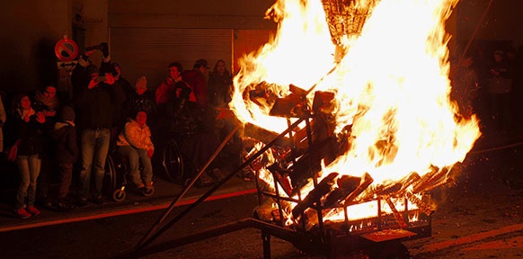 Einer der Feuerwagen in Liestal.
