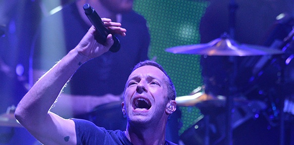 AFP PHOTO/TORU YAMANAKA Coldplay-Sänger Chris Martin