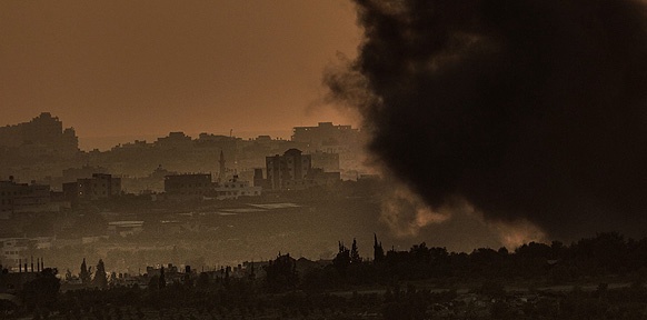 Rauch in Gaza