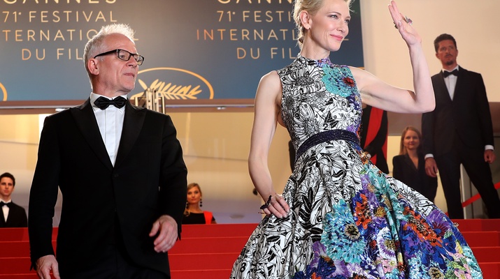 Thierry Fremaux und Cate Blanchett