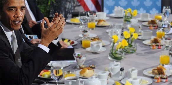 Obamas Frühstück