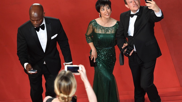 Gäste auf dem roten Teppich in Cannes 2017