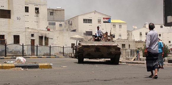 Panzer in Aden