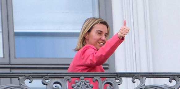 EU-Außenbeauftragte Federica Mogherini