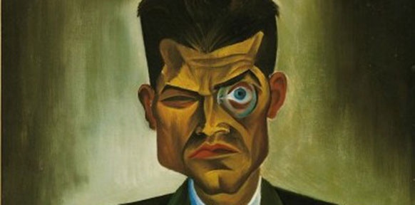 Porträt Raoul Hausmann, um 1920