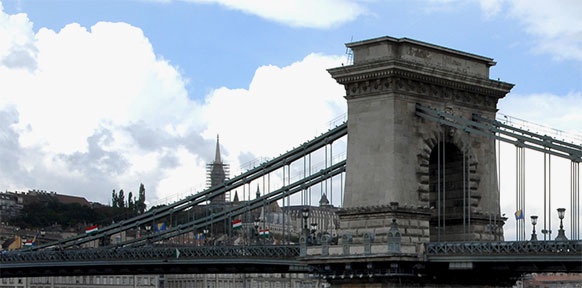 Brücke in Budapest