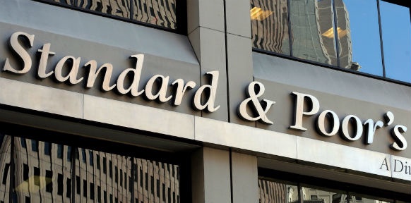 Der Eingang von Standard & Poors