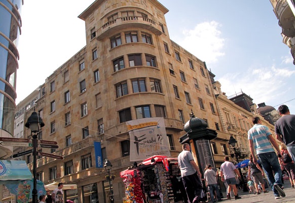 Kneza Mihailova. Architekturmuseum Belgrad.