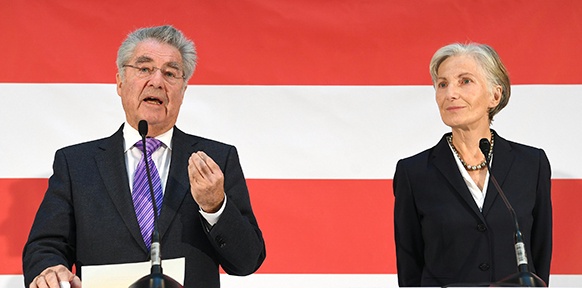 Heinz Fischer und Irmgard Griss