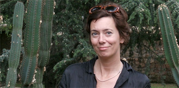 ORF/GÜNTER KAINDLSTORFER Eva Menasse im Garten der Villa Massimo