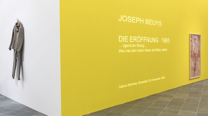 Ausstellungsansicht Joseph Beuys - Denken. Handeln. Vermitteln.