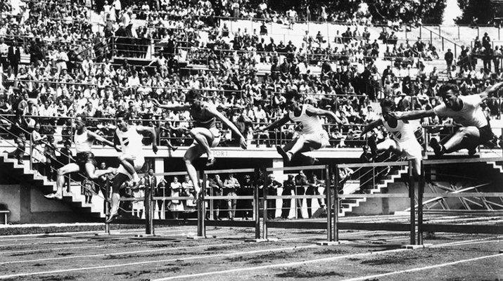Arbeiterolympiade 1931, Hürdenlauf