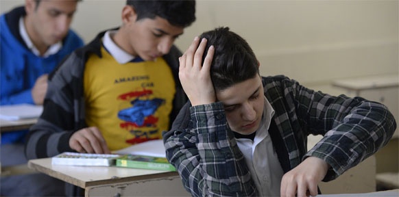 Flüchtlingskinder in der Schule