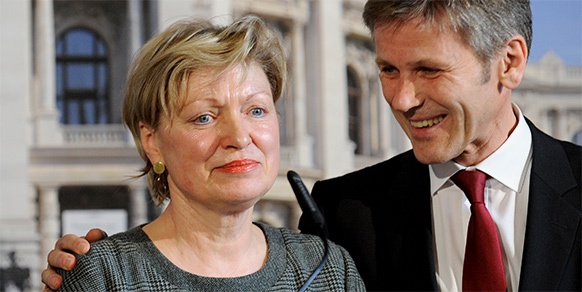 Karin Bergmann und Josef Ostermayer