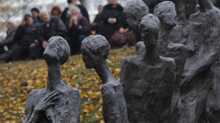 "The last way", Holocaust-Denkmal in Minsk