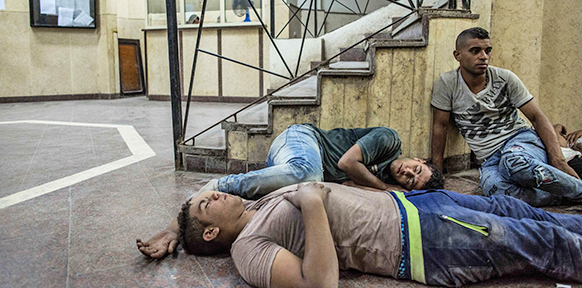 AP/EMAN HELAL Ägyptische Flüchtlinge