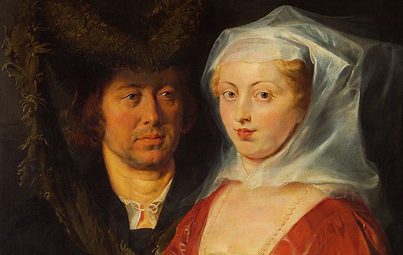 Peter Paul Rubens, "Ansegisus und Hl. Bega " (Ausschnitt)