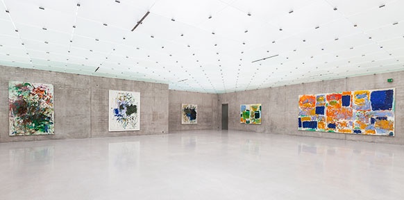 Ausstellungsansicht 1.OG, Kunsthaus Bregenz