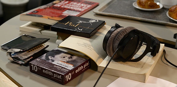 Piaf-Bücher und CDs
