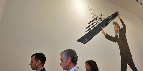 Jeremy Deller`s Jachtbild