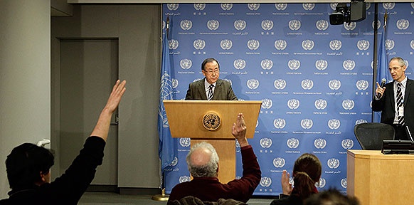 UN-Pressekonferenz