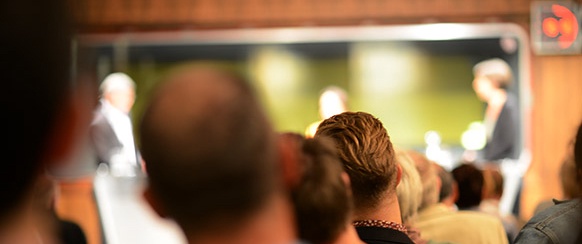 Publikum im Aufnahmestudio