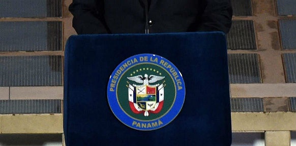 Der Präsident von Panama Juan Carlos Varela