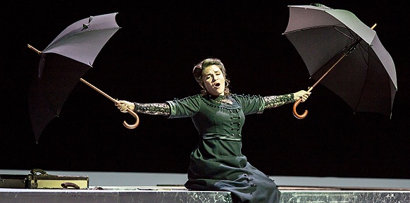 Szene aus "Der Kaufmann von Venedig"
