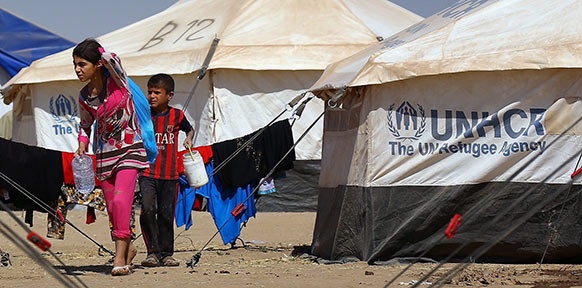 Irakische Flüchtlingskinder