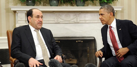 Iraks Regierungschef Al-Maliki bei Obama