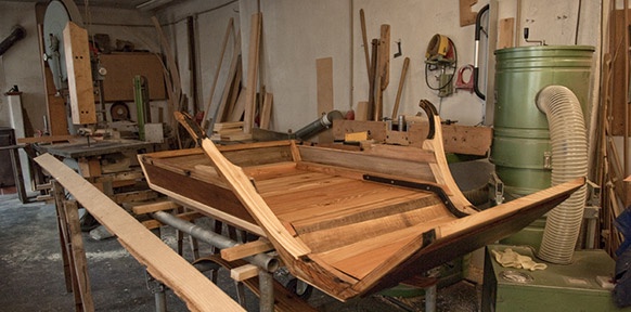 Beim Kutschenbau