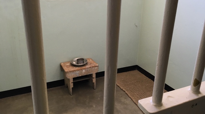 Gefängniszelle Nelson Mandelas
