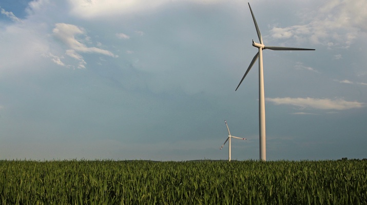 Windpark in Burgenland