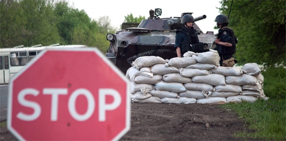 Ukrainischer Panzer